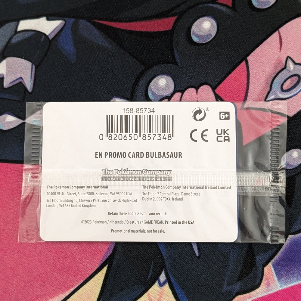 SEALED ๐ Pokemon 151 Bulbasaur Promo Card Best Buy Stamp Reverse Holo ๐ - Picture 6 of 9